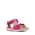 Πέδιλα Clarks παιδικά ροζ κορίτσι