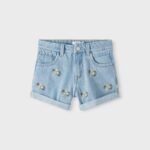 Name it Παιδικό Σορτς για Κορίτσι Τζιν Κέντημα