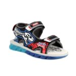 Πέδιλα Prigimi παιδικά μαύρο αγόρι