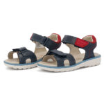 Πέδιλα Clarks παιδικά μπλε αγόρι