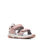 Πέδιλα Clarks παιδικά ροζ κορίτσι