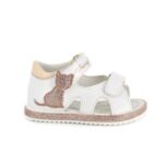 Πέδιλα Prigimi παιδικά λευκά κορίτσι