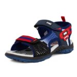 Πέδιλα Prigimi παιδικά μπλε αγόρι