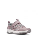 Sneakers Clarks παιδικά ροζ κορίτσι