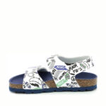 Πέδιλα Kickers παιδικά λευκά αγόρι