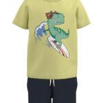 Name It Παιδικό Σετ με Σορτς Καλοκαιρινό 2τμχ Κίτρινο