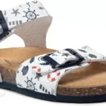 Πέδιλα Prigimi παιδικά λευκά αγόρι