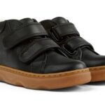 Camper Παιδικά Sneakers Kiddo με Σκρατς για Αγόρι Μαύρα