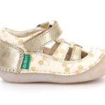 Βρεφικά Παπούτσια Kickers για Κορίτσια Sushy Gold Flowers