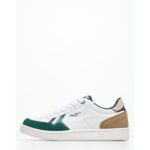 Παιδικά Παπούτσια Casual Player.Classic Άσπρο Δέρμα Καστόρι Pepe Jeans