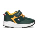 TOMMY HILFIGER T1B9-33666-1756B060 Πράσινα Παιδικά Sneakers