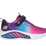 Skechers αθλητικά παιδικά sneakers με φωτάκια και σχέδιο πίανο Rainbow Cruisers – 303721L/BKMT