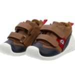 Titanitos X680 HELDER δερμάτινο ανατομικο μποτακι καφε αγόρι