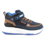 Primigi Παιδικά Sneakers High Ανατομικά Navy Μπλε